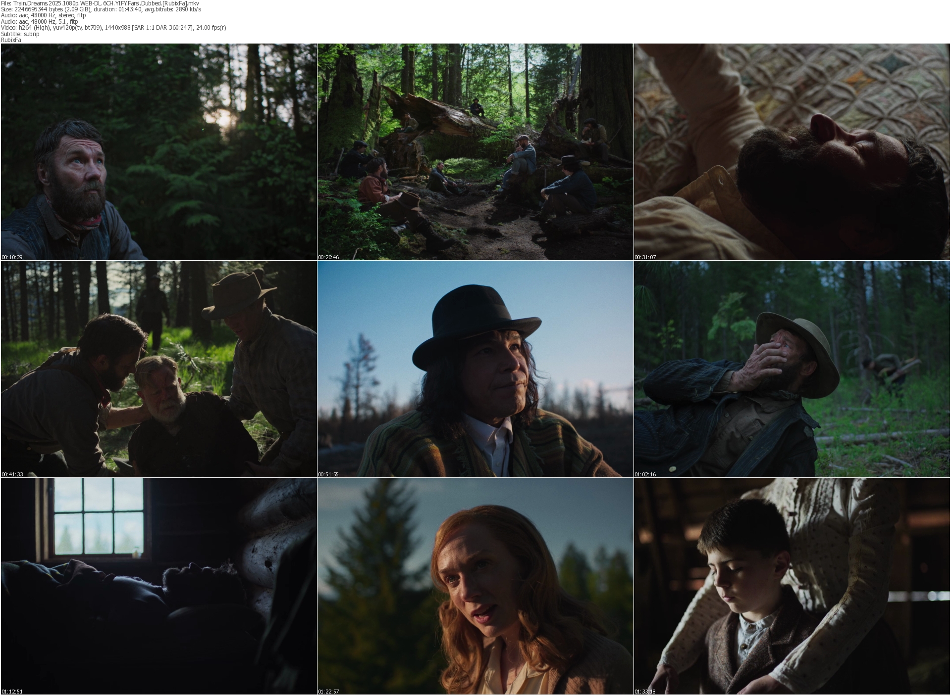 دانلود فیلم Train Dreams 2025 دوبله فارسی